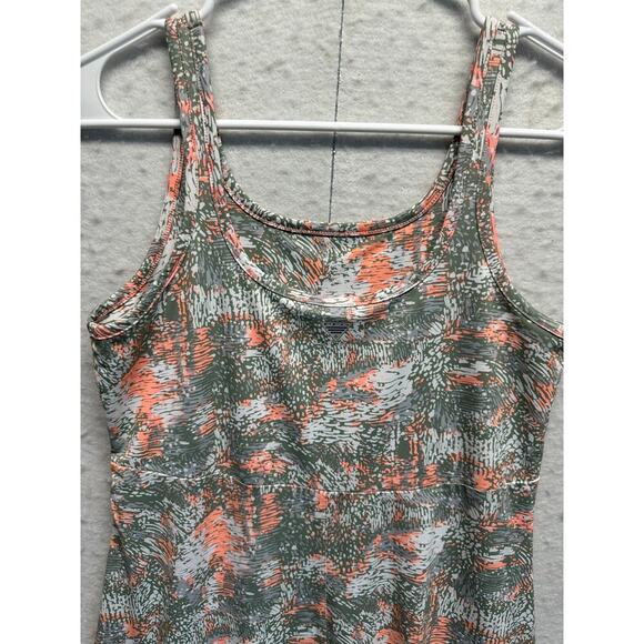 NWOT Columbia PFG Omni-Freeze Advanced Cooling Tank Dress S Green Orange - Picture 6 of 9